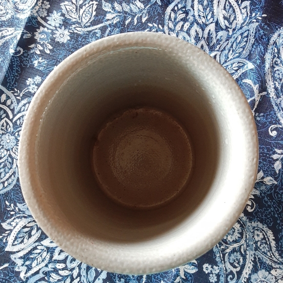 Vintage 1991, David Eldreth Pottery Noah's Arc Salt Glazed Crock 6.25" H… - Picture 4 of 4